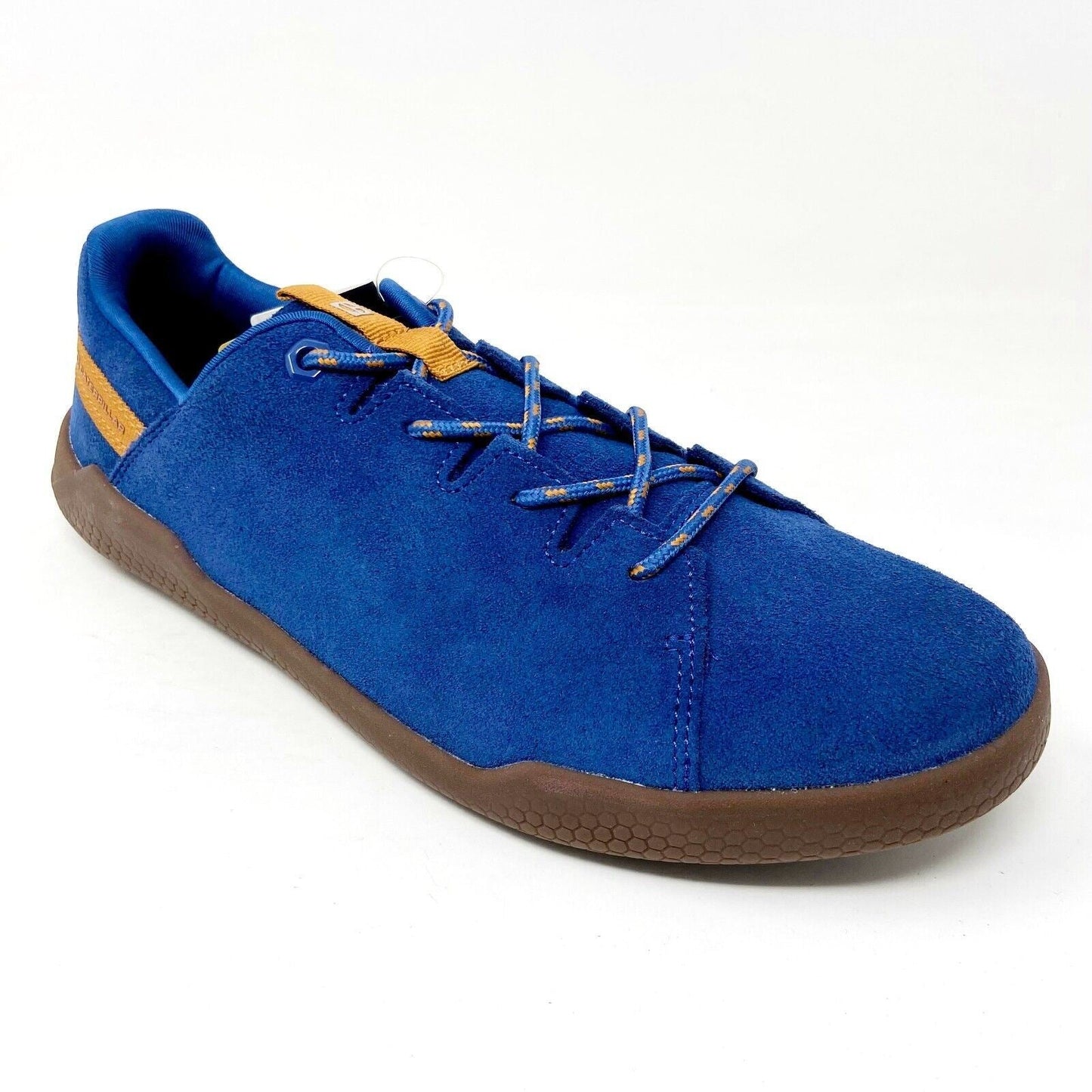 Caterpillar CAT Hex X-Lace Blue Gum Mens Suede Casual Shoes Sneakers P724092