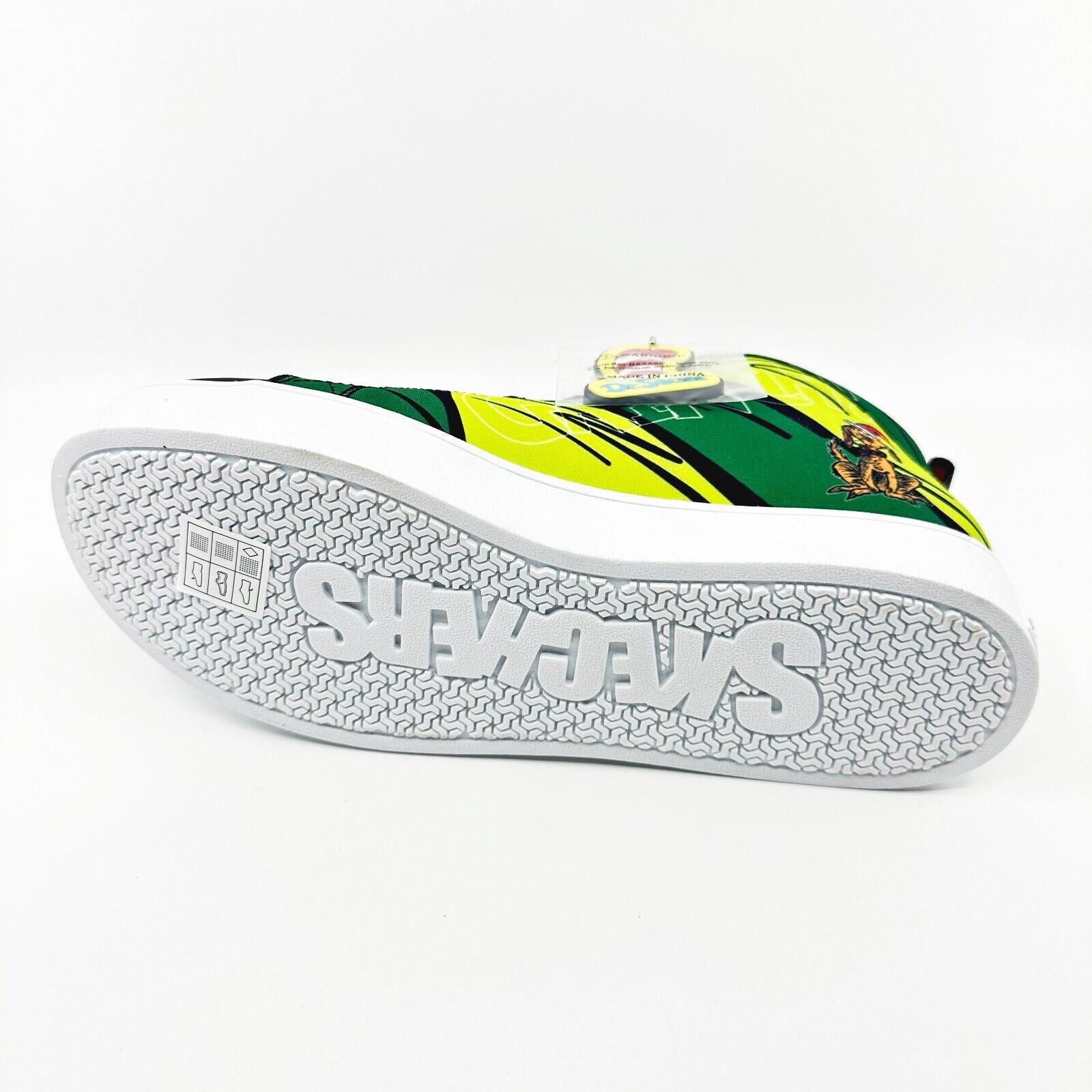 Skechers Duratronz Dr Seuss World Green Kids Size 6 Sneakers