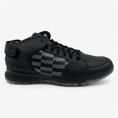 PUMA Proadapt Mid Black Quiet Shade Mens Size 12.5 Waterproof Golf Shoes