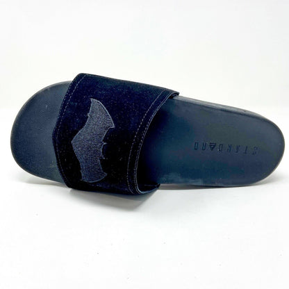 STNDRD Standard Monaco Justice League DC Comics Batman Black Mens Sandals