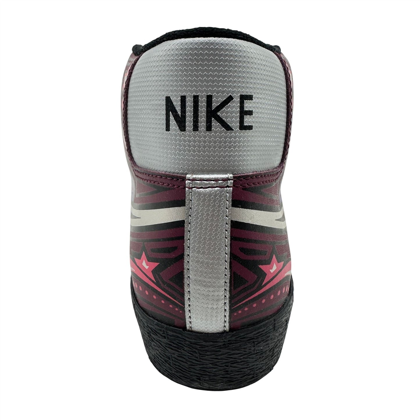Nike Blazer High Black Red Purple Mens Athletic Sneaker