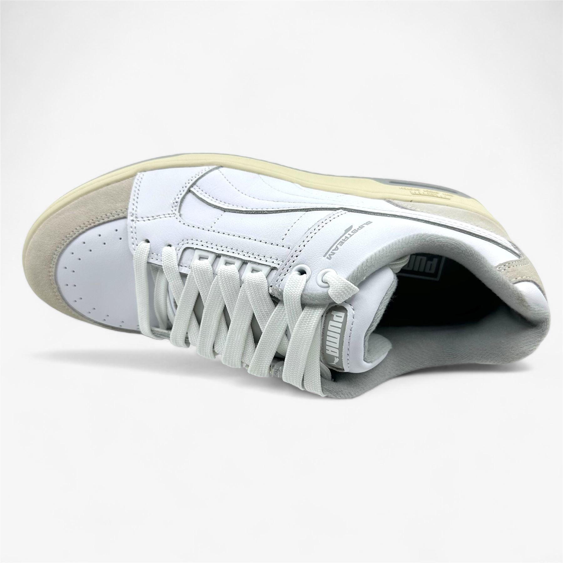 PUMA Slipstream Lo Retro White Pristine Mens Athletic Sneaker