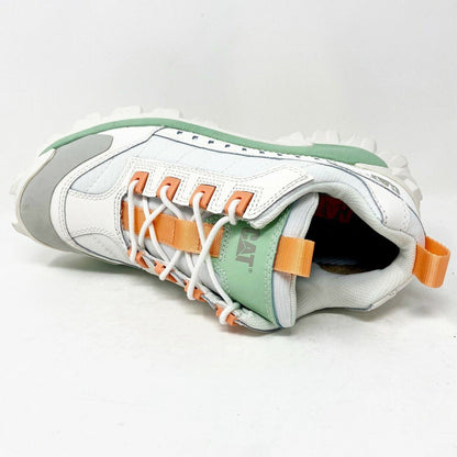 Caterpillar CAT Intruder Oxford Star White Pastel Green Mens Shoes P724500