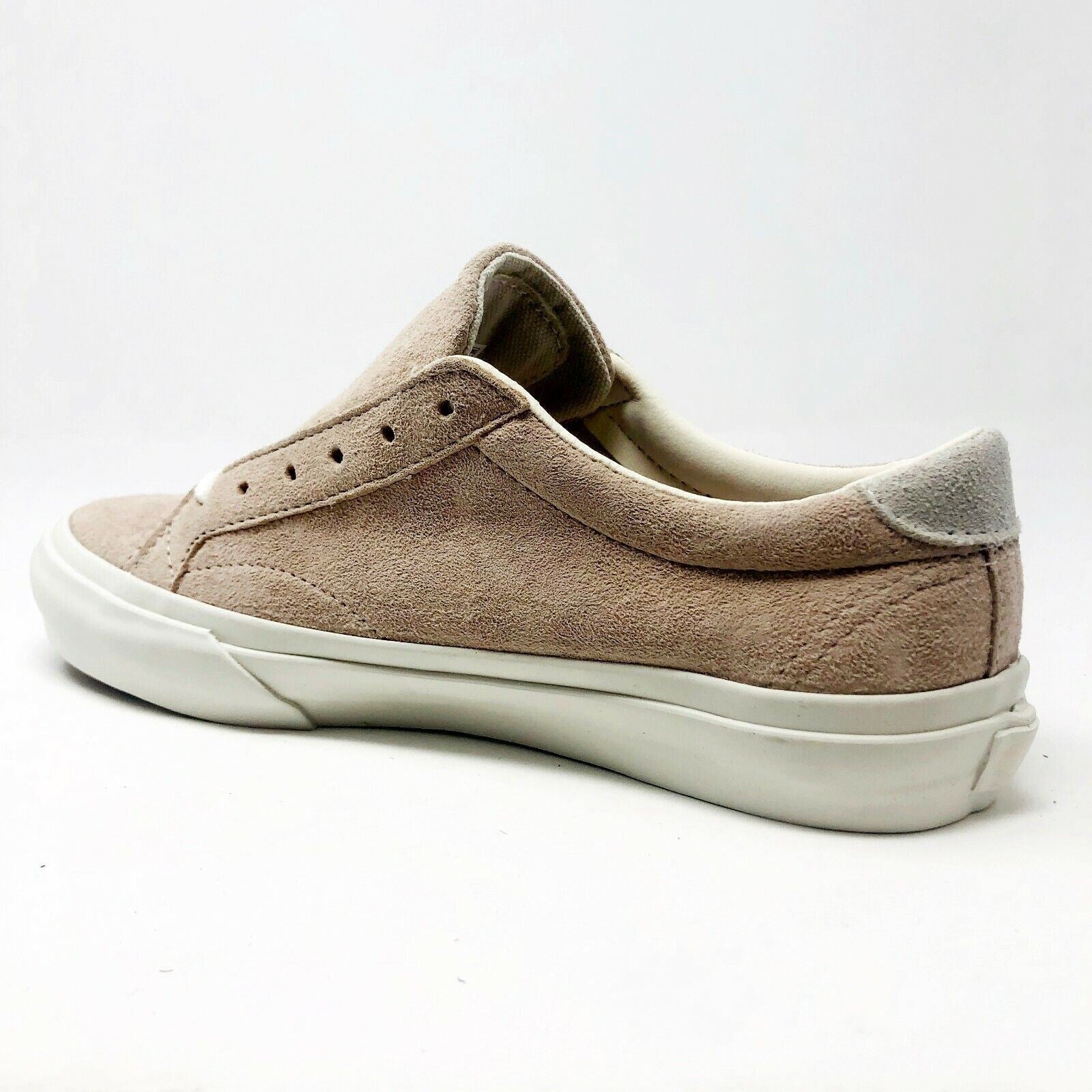 Vans Court DX (Pig Suede) Silver Peony Pink UltraCush Womens Sneakers