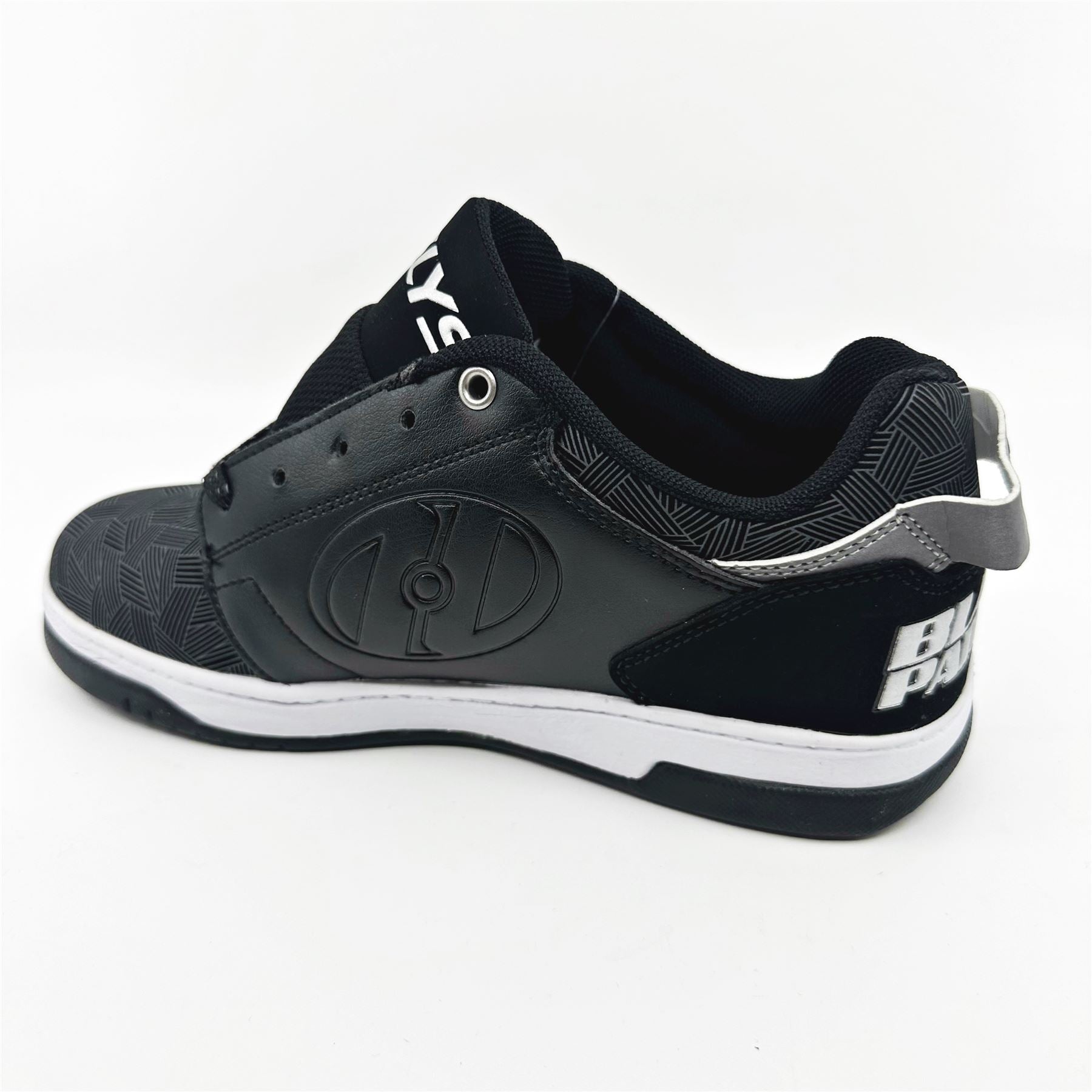 Heelys Voyager Avengers Black Silver Kids Athletic Sneaker
