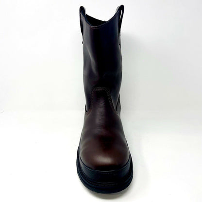 Shoes For Crews Ace Bronco II Brown Slip Resistant Comp Toe Womens Work Boots