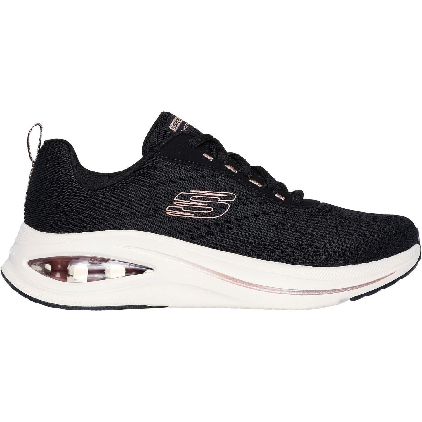 Women's Wide Fit Skechers 150074 Skech Air Meta Trainers