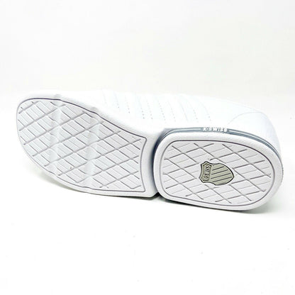 K-Swiss Renz White Light Grey Child Kids Casual Sneakers 51271106