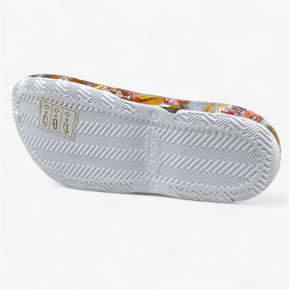 AND1 Bodega Clog Orange Multicolor Mens Casual Clog