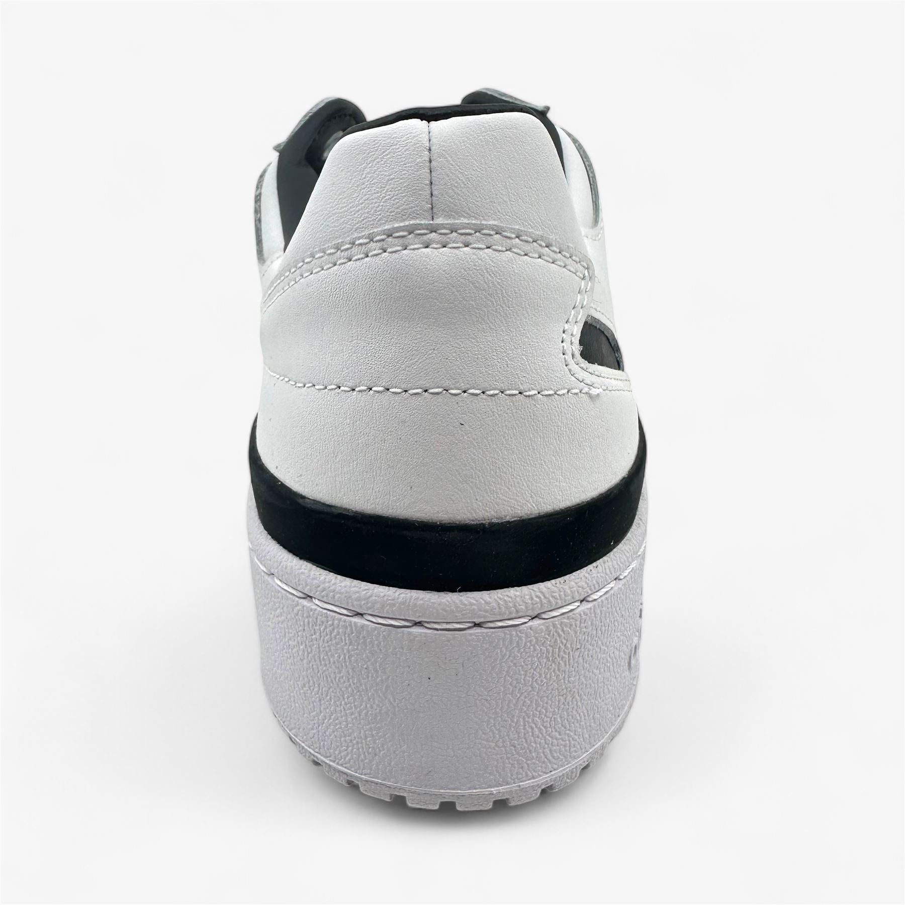 Adidas Forum Bold White Black Womens Size 9.5 Athletic Sneaker