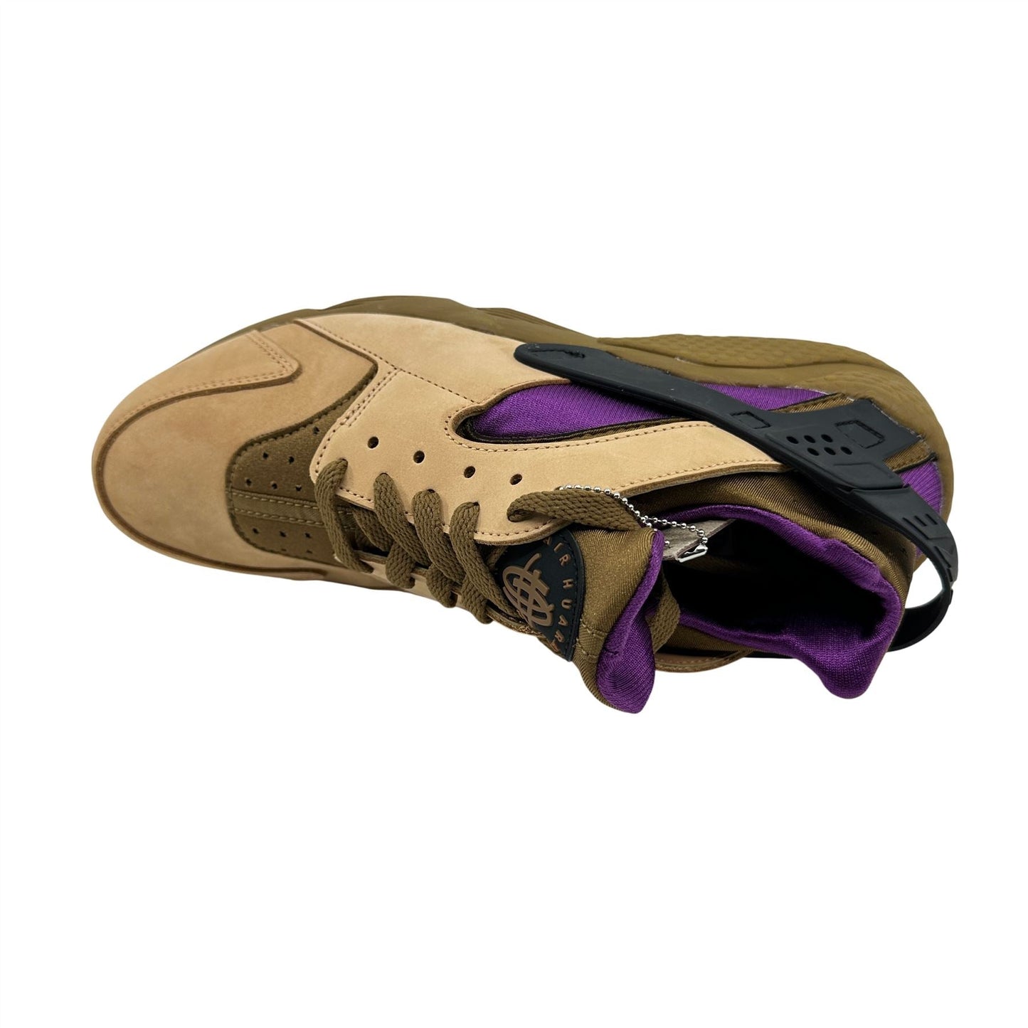 Nike Air Huarache Praline Umber Vine Black Mens Athletic Sneaker