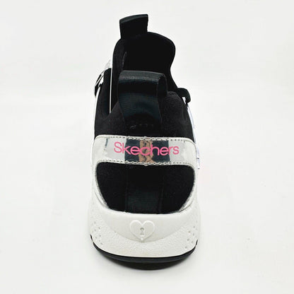 Skechers Shine Status Hint of Wild Leopard Kids Girls Size 5 Sneakers