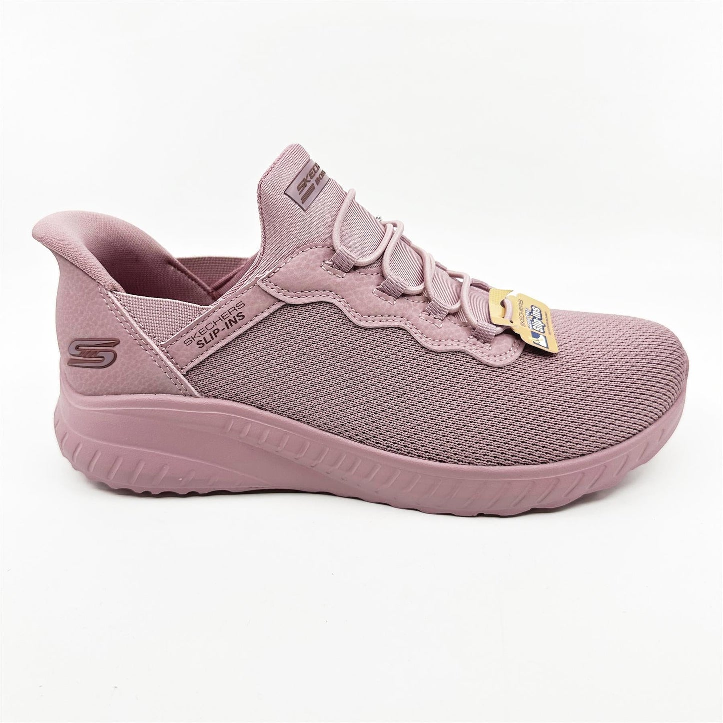 SKECHERS Bobs Squad Chaos Daily Inspiration Rose Womens  Slip On Sneakers