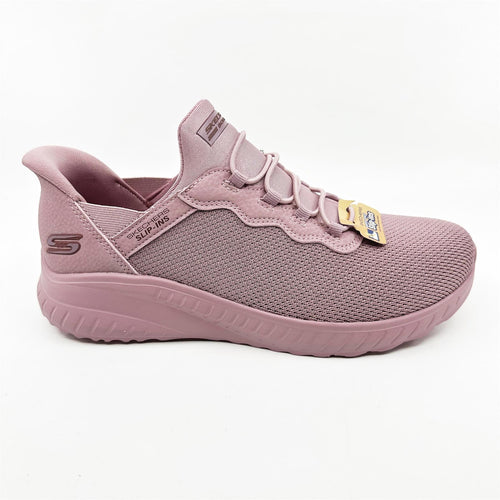 SKECHERS Bobs Squad Chaos Daily Inspiration Rose Womens  Slip On Sneakers