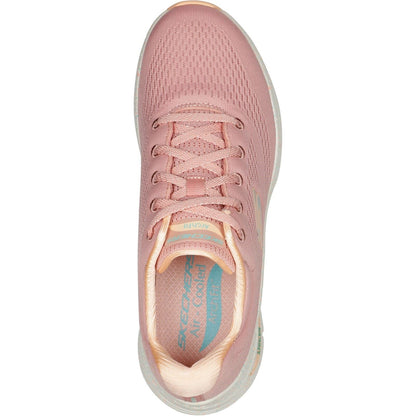 Women's Wide Fit Skechers 149566 Arch Fit Freckle Me Trainers
