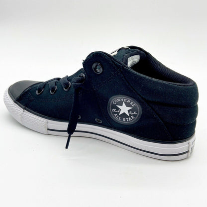 Converse Chuck Taylor Axel Mid Black White Kids Casual Sneakers 642849F