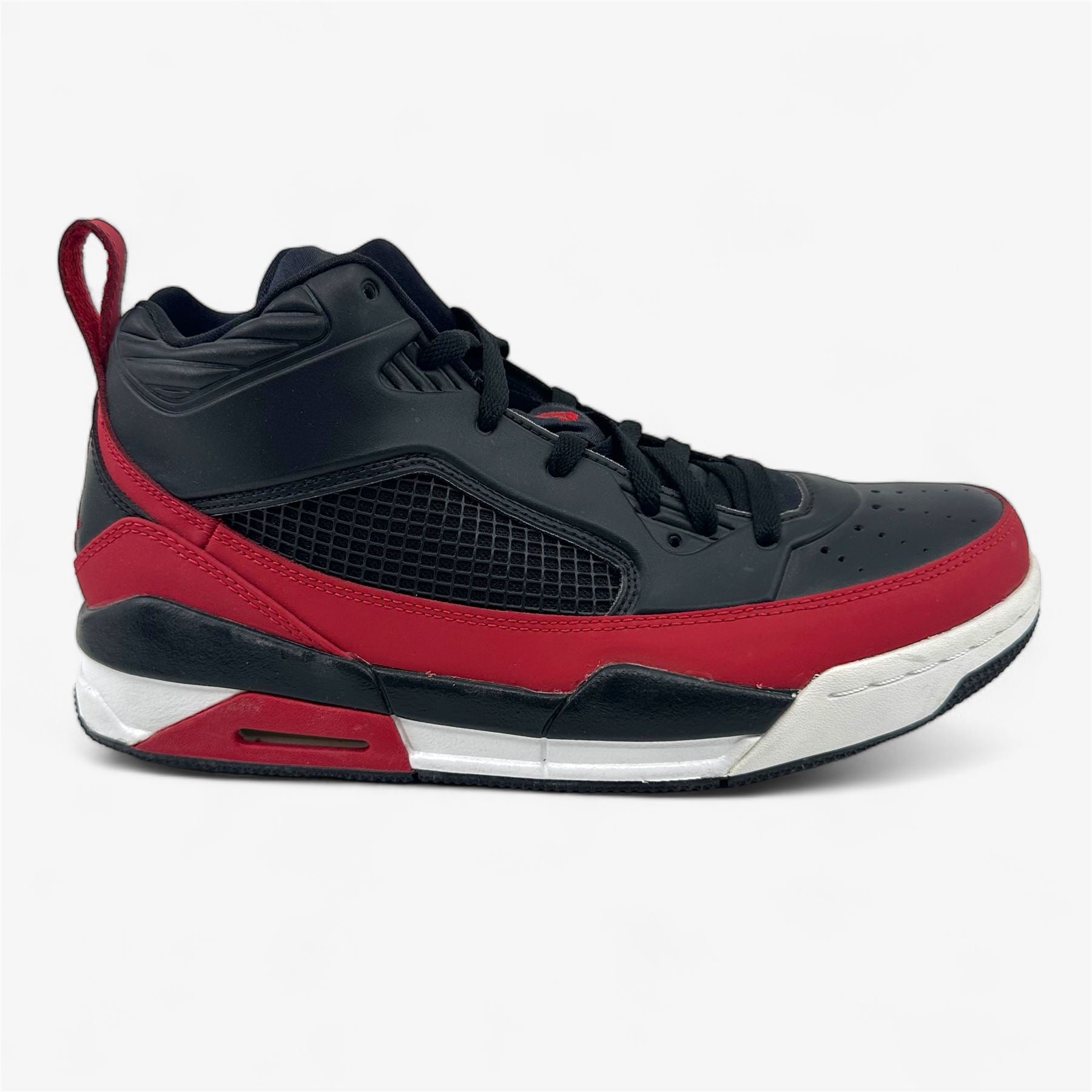 Jordan Flight 9.5 Black Gym Red White Mens Athletic Sneaker