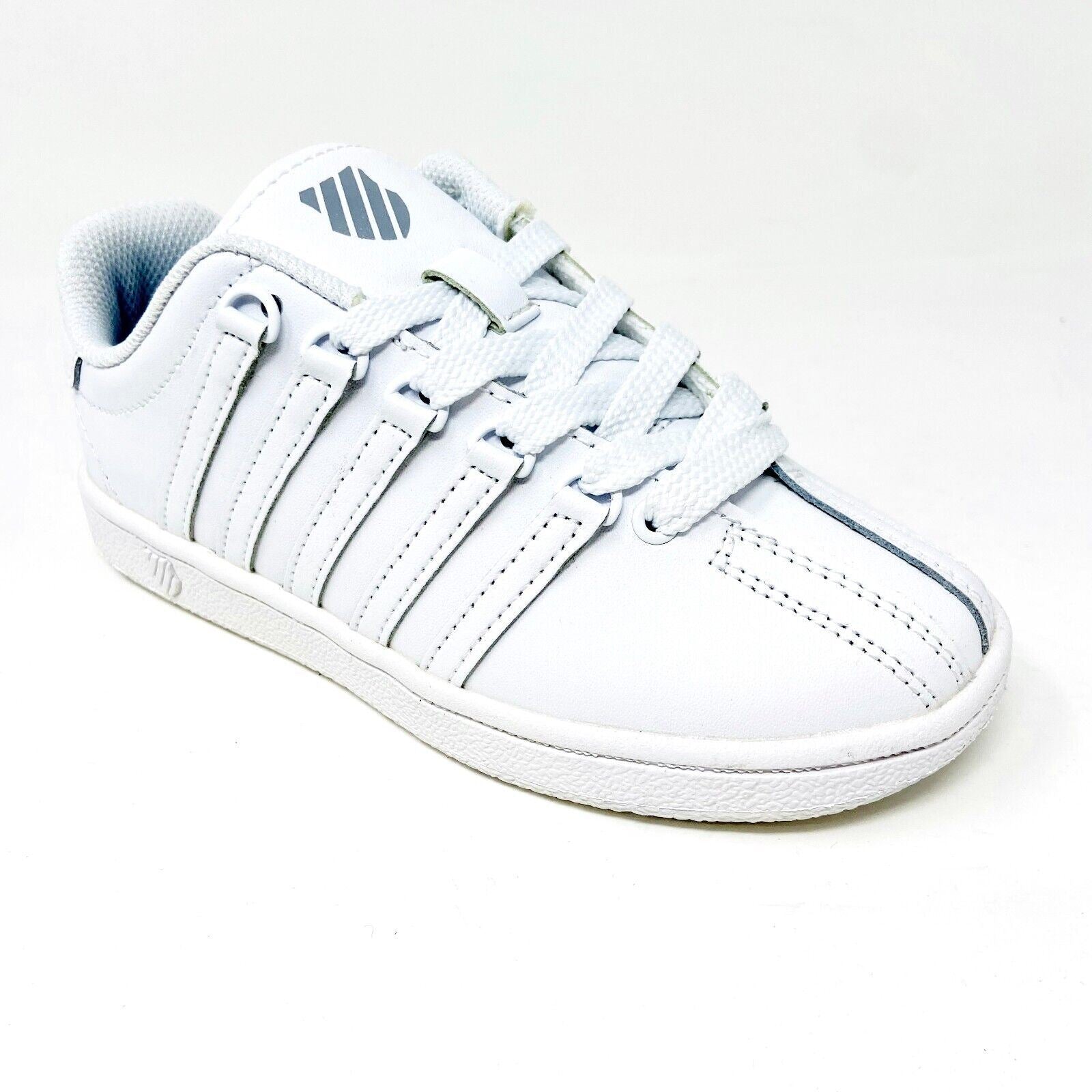 K-Swiss Classic VN White Kids Size 12.5 Casual Sneakers 53343 101
