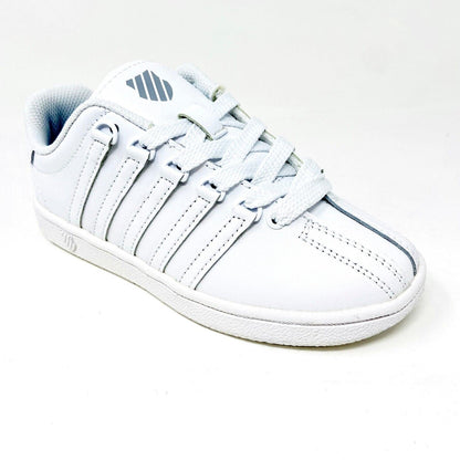 K-Swiss Classic VN White Kids Size 12.5 Casual Sneakers 53343 101