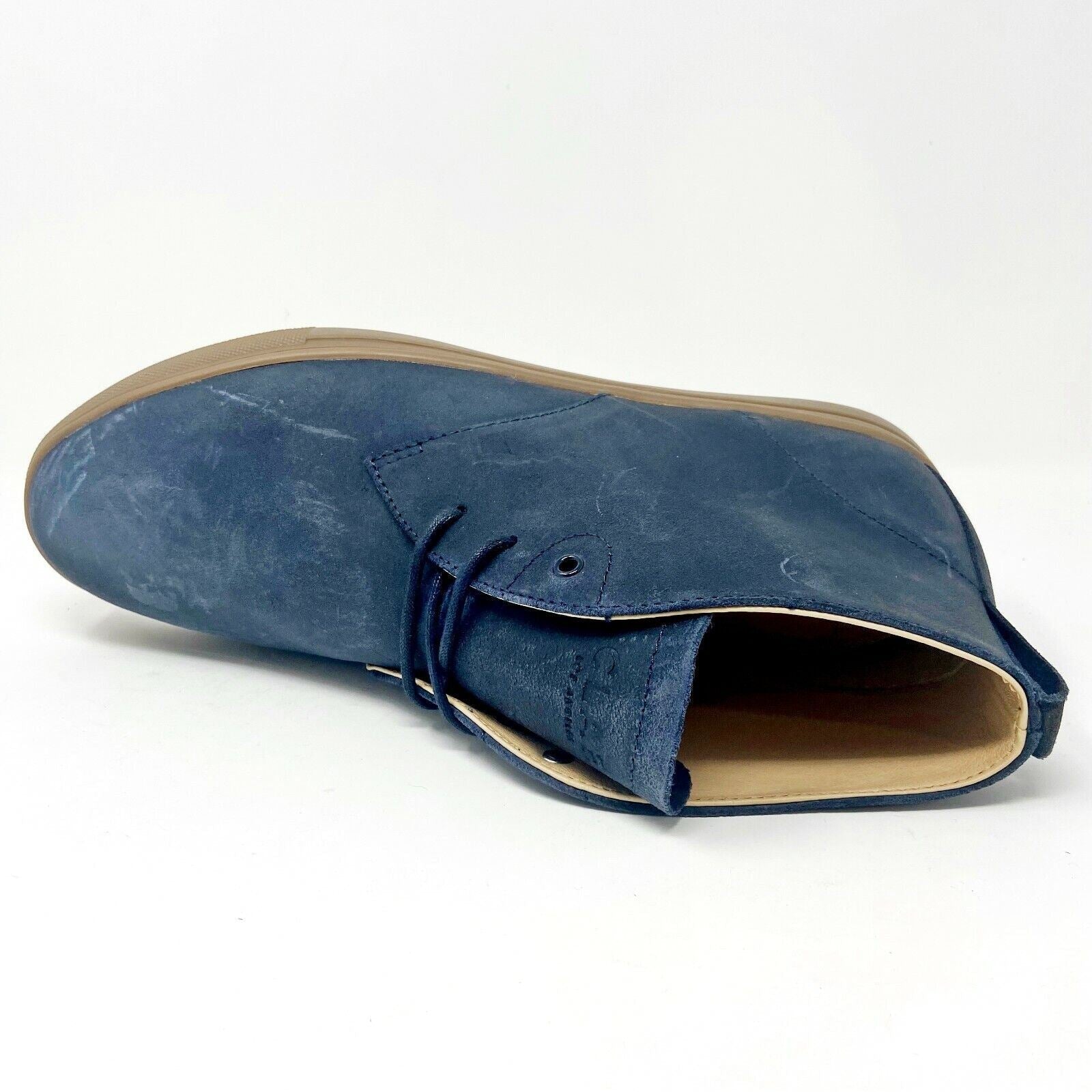 Clae Strayhorn SP Navy Waxed Mens Premium Casual Shoes Sneakers