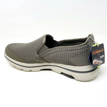 Skechers Go Walk 5 Apprize Khaki Mens Casual Walking Shoes