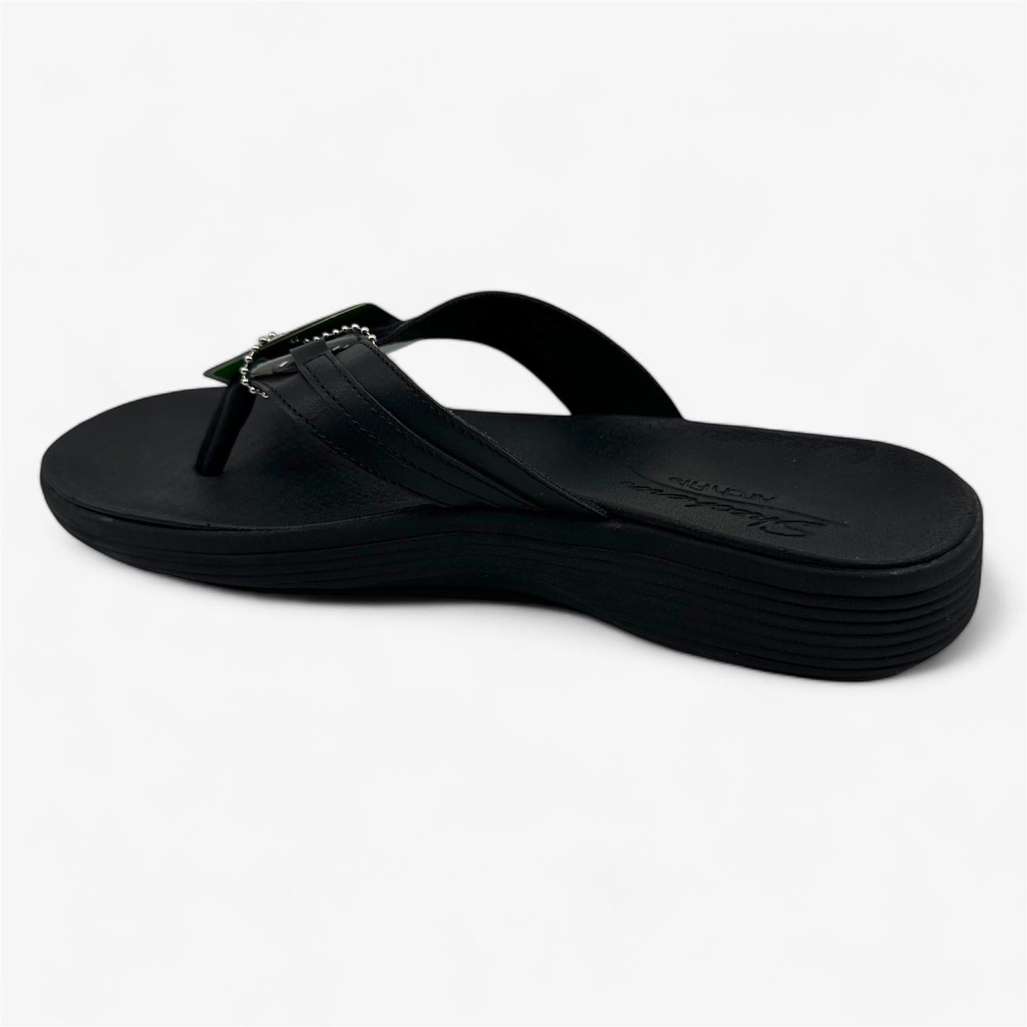 Skechers Arch Fit Maui Summer Fun Black Womens Sandal Thong
