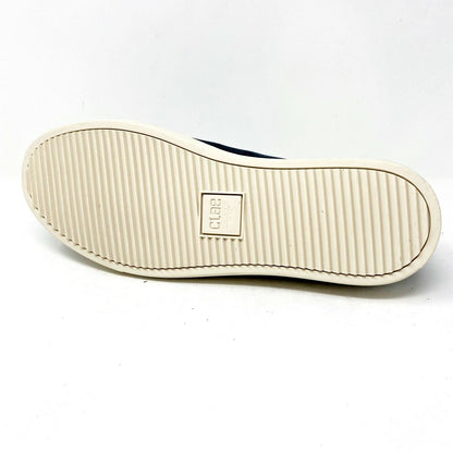 Clae Noah Deep Navy Waxed Suede Mens Premium Casual Sneakers