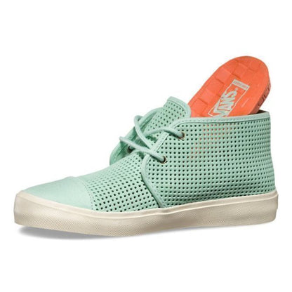 VANS Rhea SF (Square Perf) Gossamer Green Womens Size 9.5 Skate Sneakers