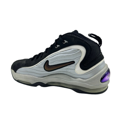 Nike Air Total Max Uptempo Metallic Silver Black White Mens Size 8.5 Sneaker
