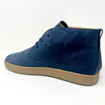 Clae Strayhorn SP Navy Waxed Mens Premium Casual Shoes Sneakers