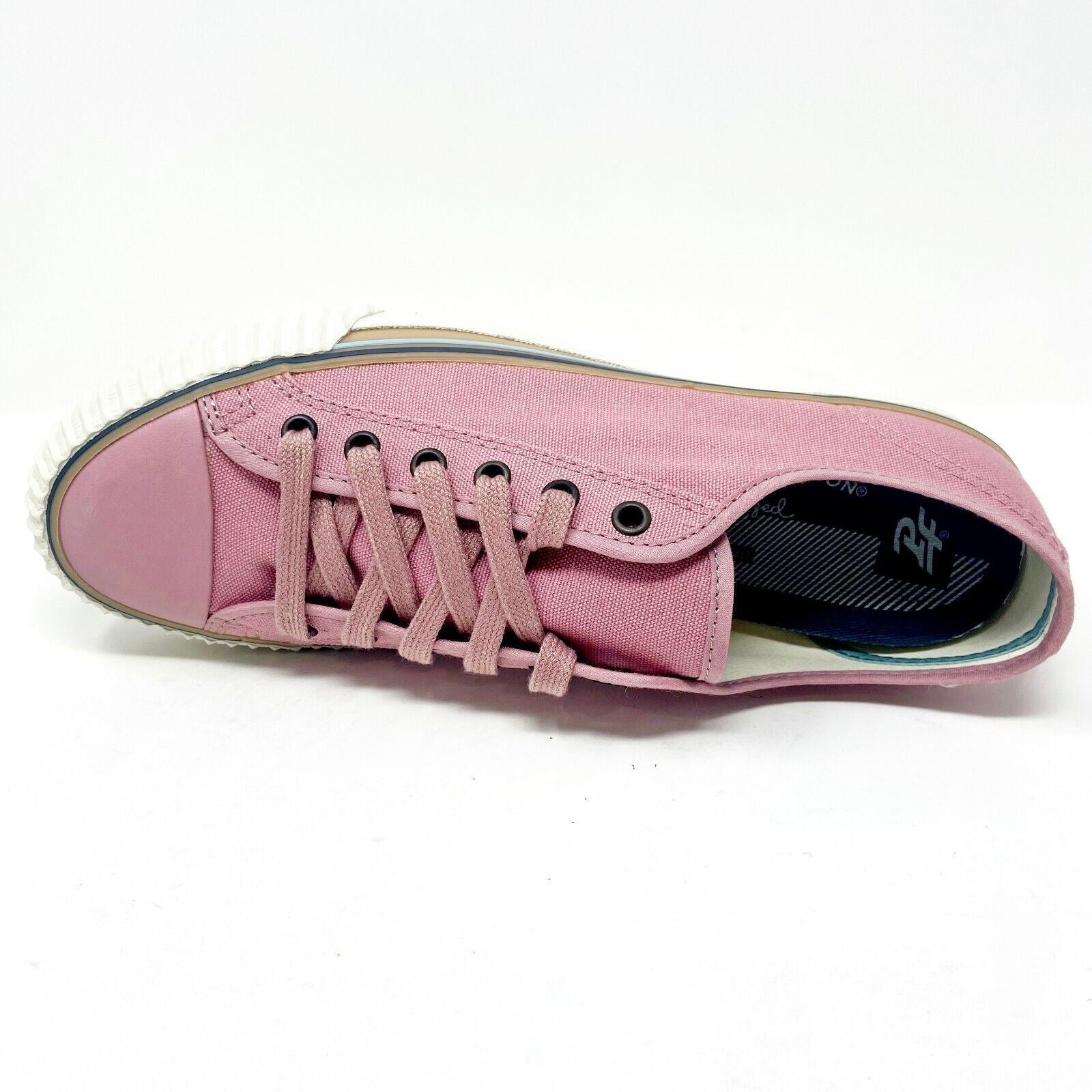 PF Flyers Center Lo Riess Pastel Pink Mens Retro Casual Sneakers PM11CL3K
