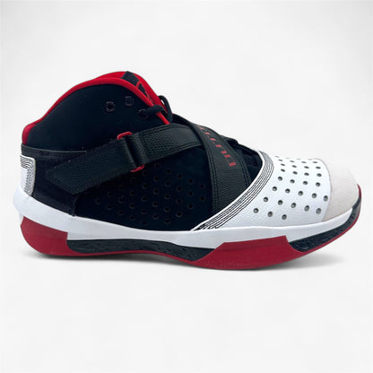 Jordan Air Jordan 2010 Outdoor White Varsity Red Outdoor Mens Athletic Sneaker