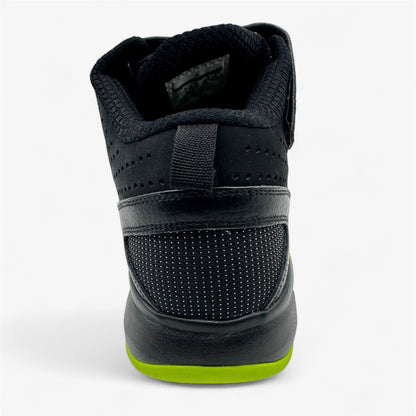 Jordan BCT Mid Black Brilliant Green Mens Athletic Sneaker
