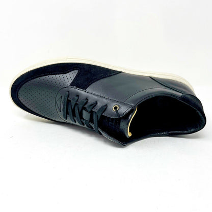 Clae Gregory SP Black Leather Suede Mens Premium Casual Sneakers