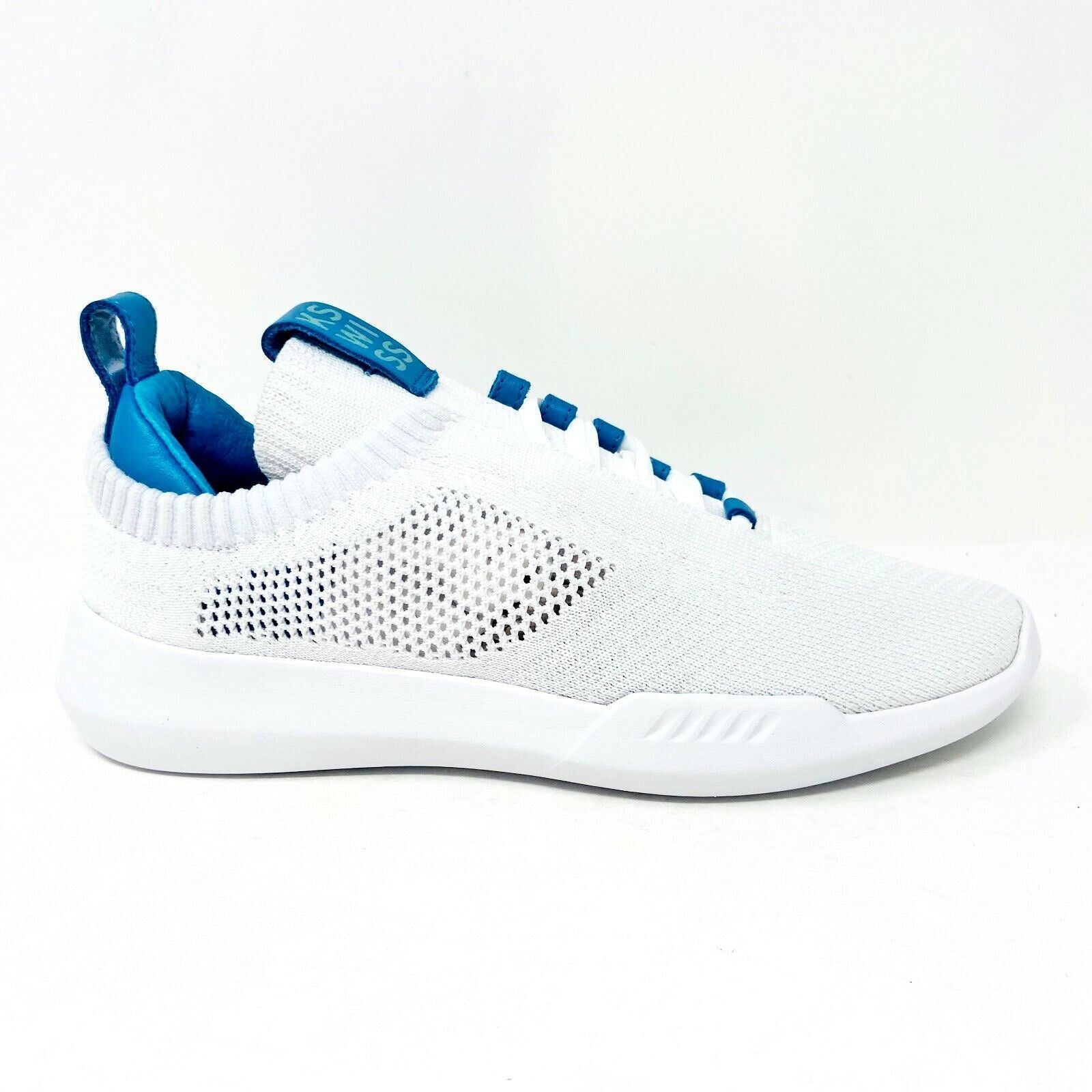 K-Swiss Gen K Icon Knit White Blue Moon Womens Athletic Sneakers 95578 192