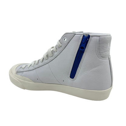 Nike Blazer Mid AB TZ White Royal Blue Mens Athletic Sneaker