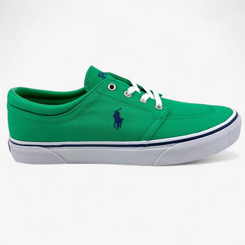 Ralph Lauren Faxon X SK LTL Green White Mens Casual Sneaker