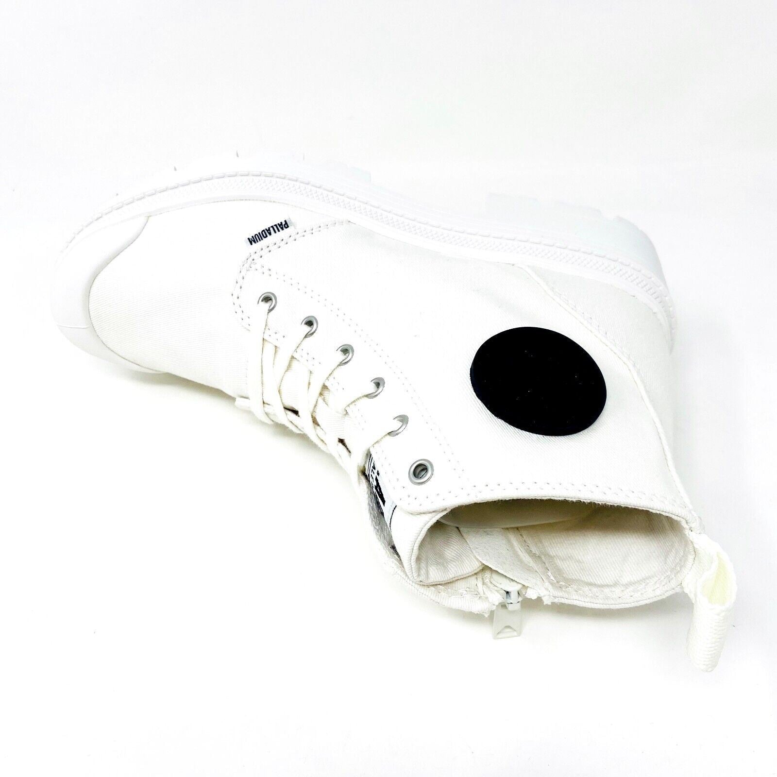 Palladium Pallabase Twill Star White Womens Platform Boots 96907 116