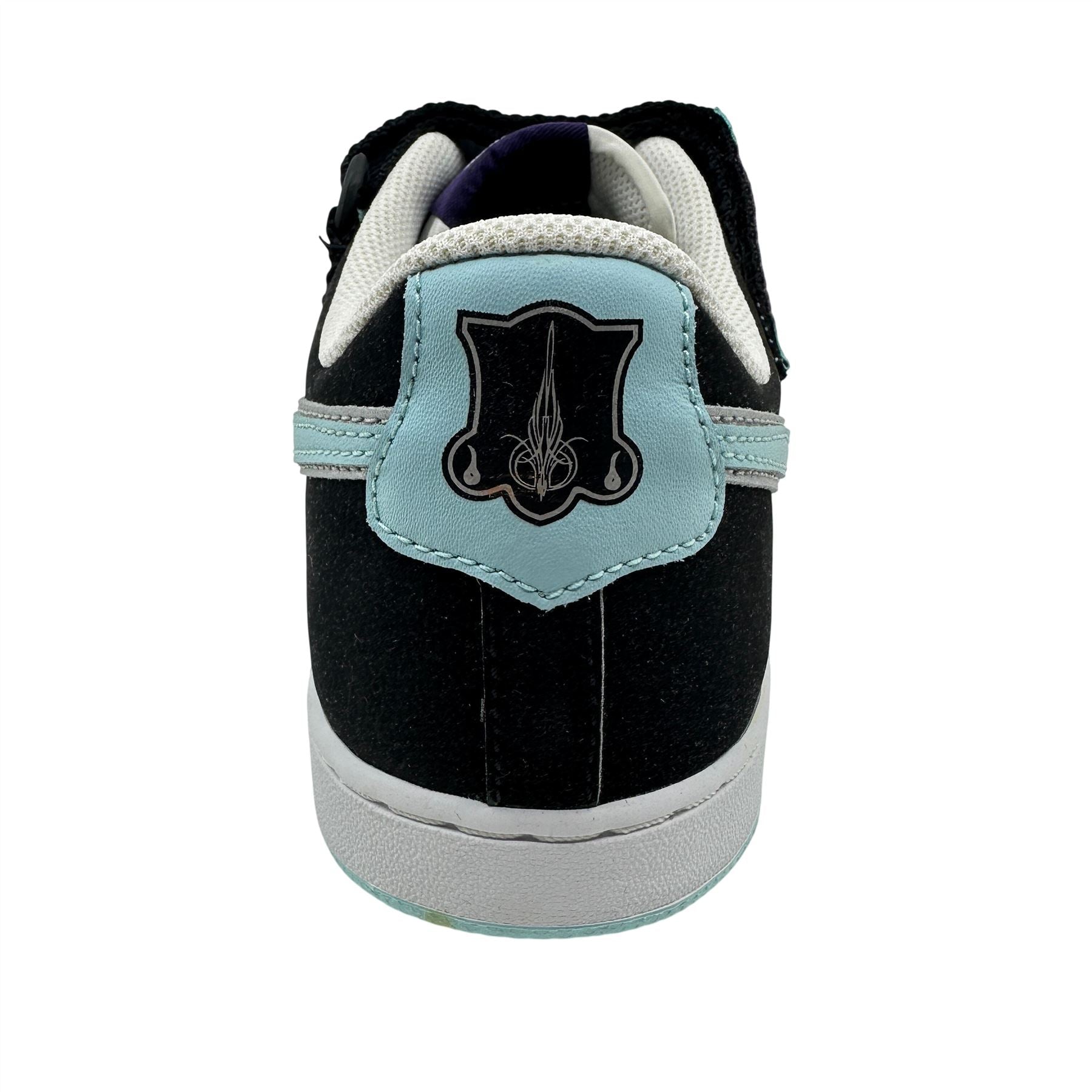 Nike Vandal Low Black Glacier Blue Silver Mens Athletic Sneaker