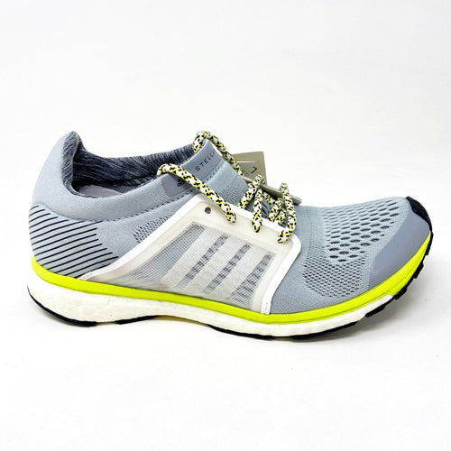 Adidas Stella McCartney Adizero Adios Eggshell Grey Womens Size 5 AC7564