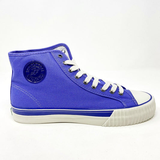 PF Flyers Center Hi Purple White Womens Retro Casual Sneakers PM11OH2O