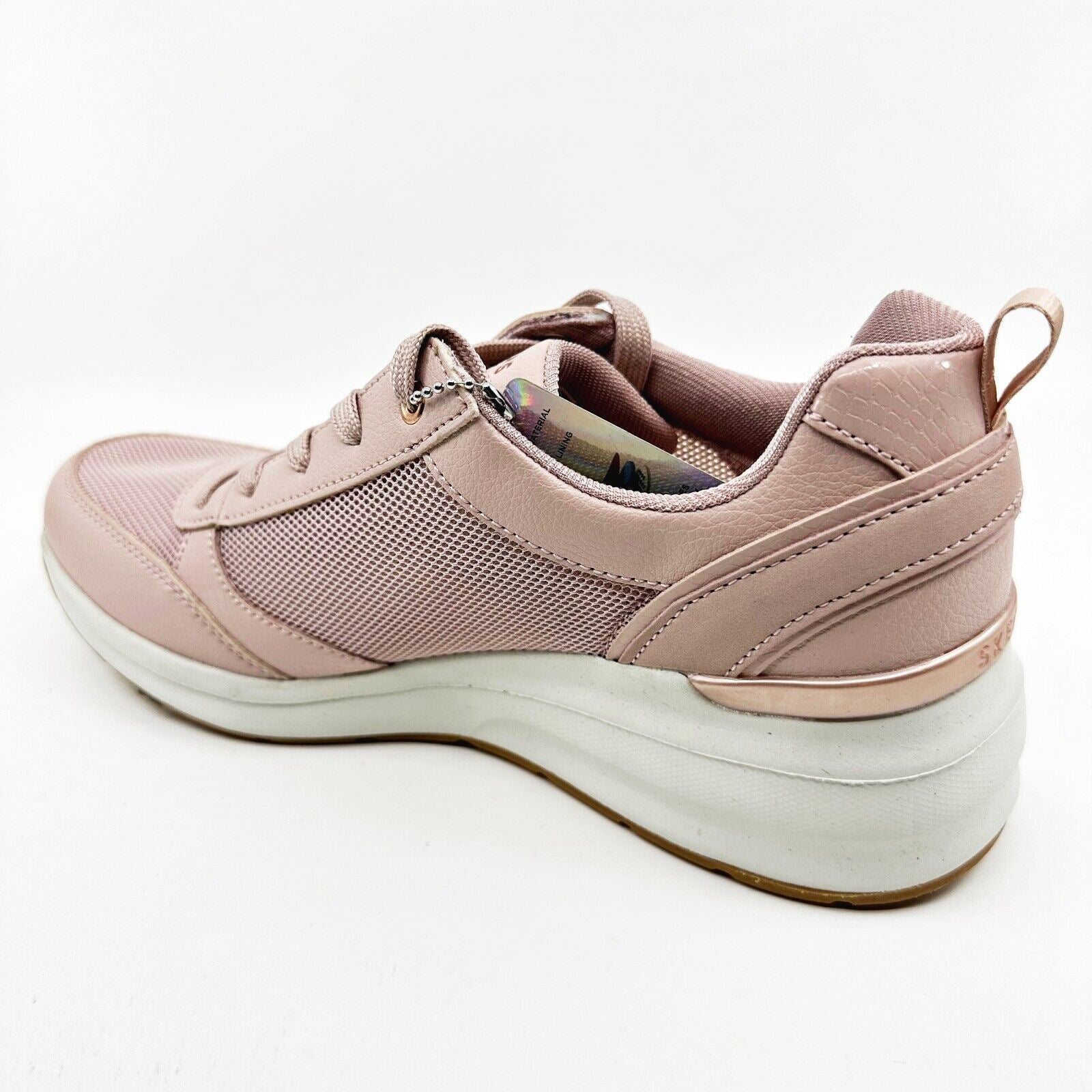 Skechers Billion Hot Days Mauve Womens Athletic Comfort Sneakers