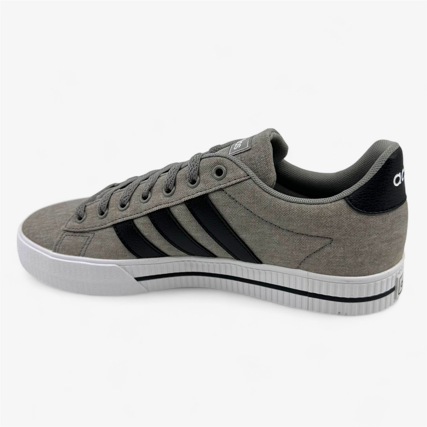 Adidas Daily 3.0 Dove Grey Core Black Mens Size 8.5 Athletic Sneaker