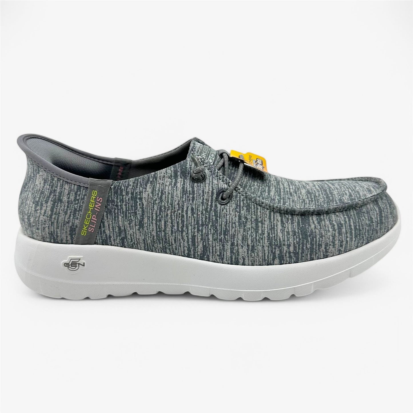Skechers Go Walk Joy Iris Gray Womens Wide Athletic Sneaker