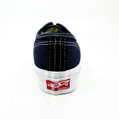 Vans Vault OG Authentic LX (Canvas) Navy Blue White Womens Casual Sneakers