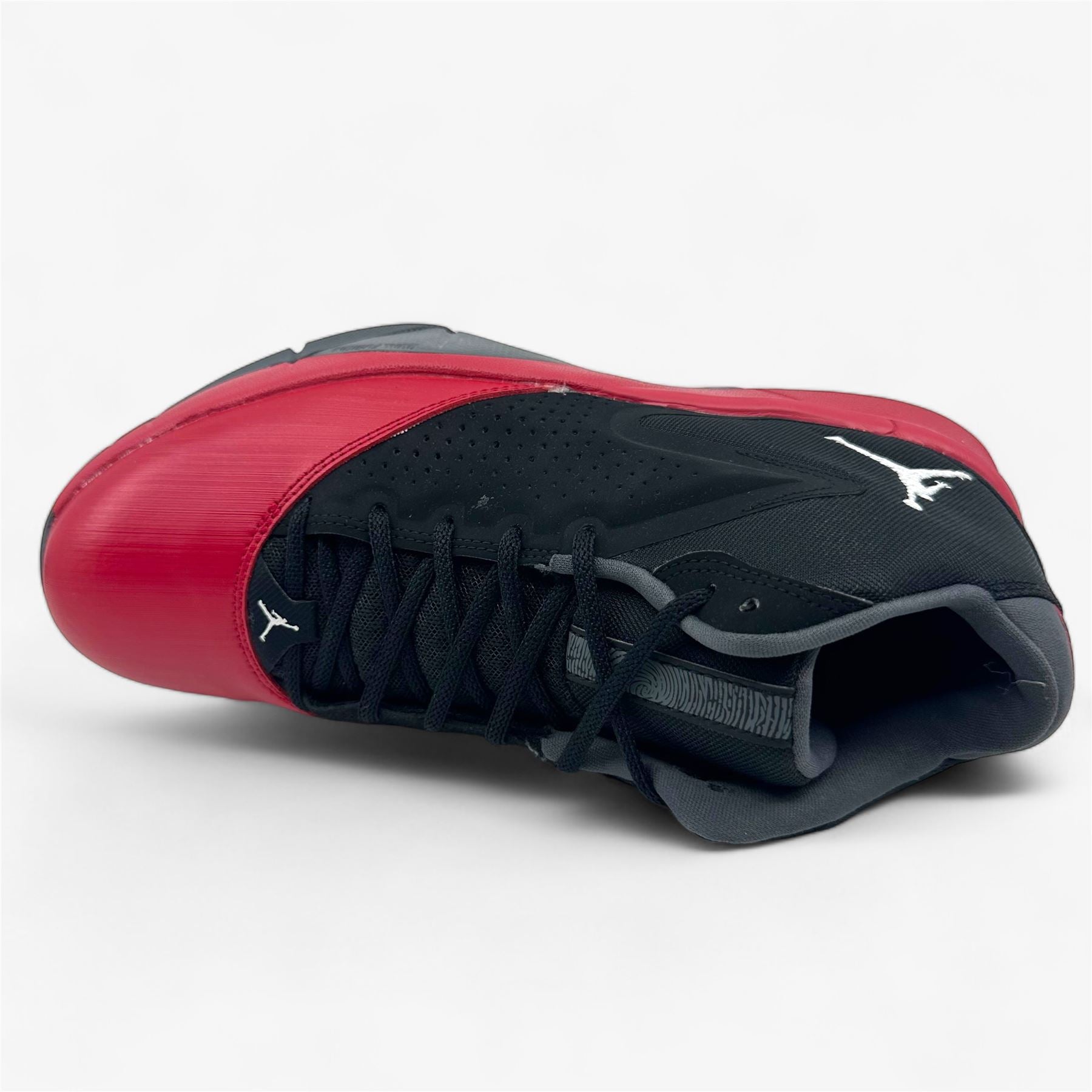 Jordan Court Vision 99 Black White Gym Red Grey Mens Athletic Sneaker
