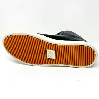 Clae Frazier Black Leather Mens Premium Casual Sneakers