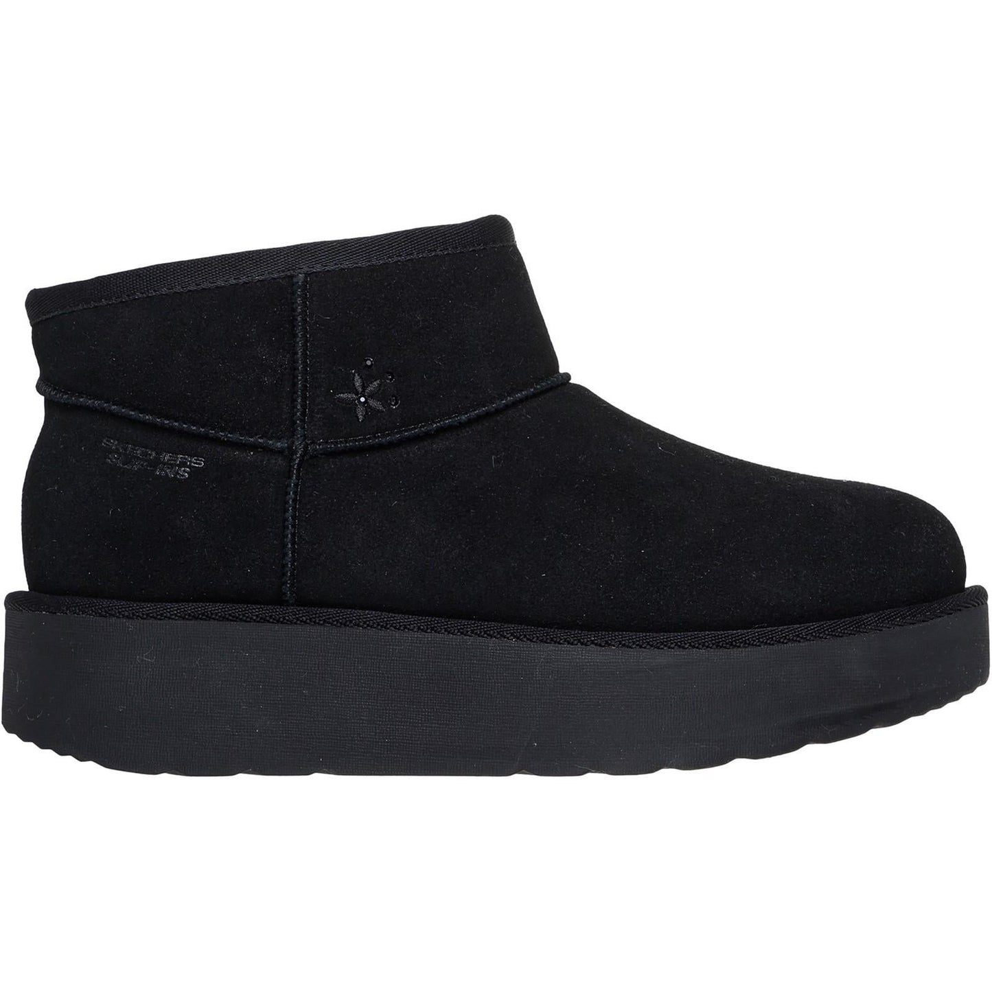 Women's Wide Fit Skechers 169143 Slip-ins Keep Cozy Boots