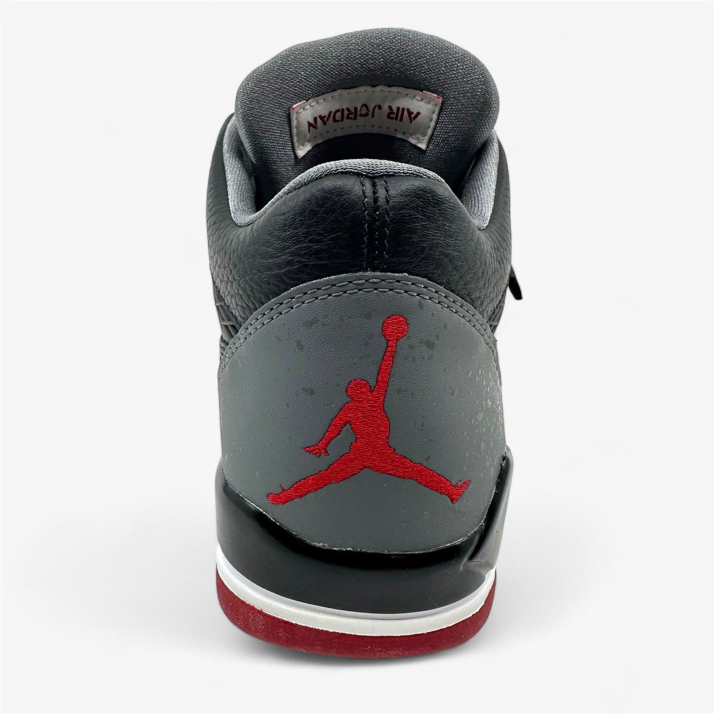 Jordan Flight Club 80's Black Gym Red Cool Grey White Mens Size 9 Sneaker
