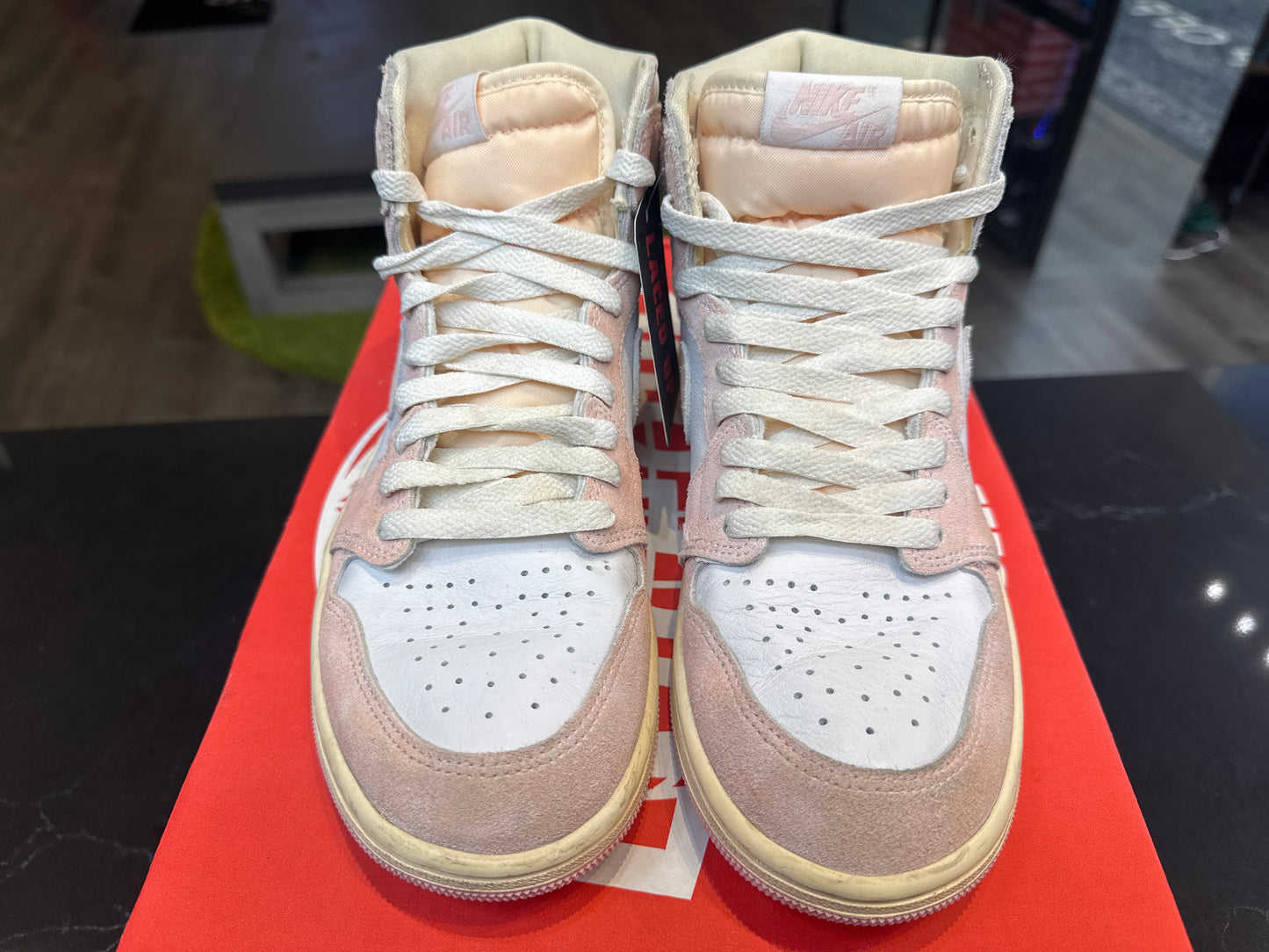 PRE OWNED Jordan 1 Retro High OG Washed Pink (Women's)